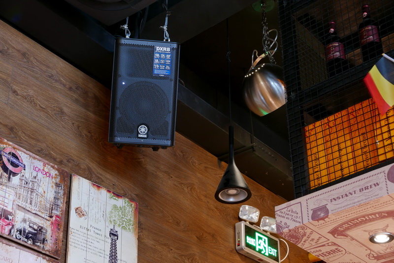 OLA 酒吧及餐厅——OLA 酒吧及餐厅与摩斯国际MG+DXR扩声系统
